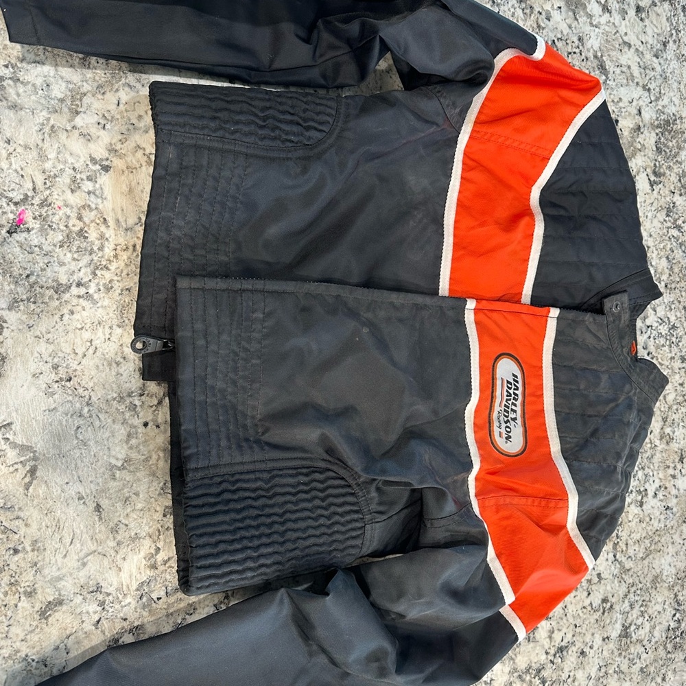 Harley-Davidson Vibrant Orange Lined Jacket